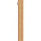 Ekena Millwork Thorton Block Smooth Bracket w/ Offset Brace, Western Red Cedar, 5 1/2"W x 30"D x 42"H BKT0604X30X42THR05SWR - alternate 4